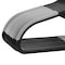 Elama Home 50 Piece Plastic Non Slip Hanger in Black and Gray ELH-006-BKGR - alternate 3