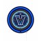 Holland Bar Stool Villanova University 15 Double Neon Wall Clock Clk15BK - alternate 1