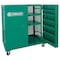 Greenlee Mesh Back Storage Cabinet, Green, 48 in W x 28 in D x 52 in H 5060MESH - alternate 1