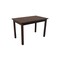 Homeroots 48" Raw Umber Solid Wood Dining Table 548855 - alternate 4