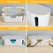 D-Line Large White Cable Tidy Unit, 4PK US/CTULGEW/SW/4 - alternate 2