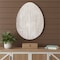 Homeroots 24" X 18" White Easter Solid Wood Hanging Dimensional Sculpture 384898 - alternate 3