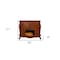 Homeroots 59" Brown Wood Ornate Carved Scrollwork Electric Fireplace With Mantle 574009 - alternate 3