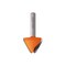 Cmt LETTERING BIT D=1-1/8inx3/4in A=60 Degrees S=1/2in 849.501.11 - alternate 3