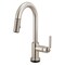 Brizo Litze Smarttouch Pull-Down Prep Faucet with Arc Spout, Industrial Handle Stainless 64944LF-SS - alternate 2