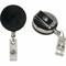 Baumgartens Reel, Id Card, W/Nylon Cord, Black, Plastic, Badge Holder 68814 - alternate 1