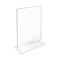 Azar Displays Top Load Sign Holder 8.5" x 11", Flexible Plastic, 3PK 142430-3PK - alternate 3