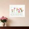 Homeroots FIND BEAUTY IN THE MOMENT White Framed Print Wall Art 529722 - alternate 2
