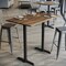 Flash Furniture Commercial 48x30 Natural HPL Tabletop-Black Bar T-Bases ST-REC3048-NAT-T0522B-GG - alternate 3