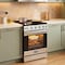 Koolmore 24 in. 4-Burner Electric Glass Top Slide-In Oven Range, 240V in Stainless Steel (KM-SER24-SS) KM-SER24-SS - alternate 5