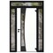 Vdomdoors Aluminum Door Cynex 6116 Black Entry Steel Metal Modern Painted W14+36+14xH80+14 Left Inswing CYNEX6116EXD-OAK-W14+36+14xH80+14-LH-I - alternate 3