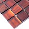 Apollo Tile Bronze 11.3 in x 11.3 in Glass Glossy, Matte Floor and Wall Mosaic Tile 4.43 sqft/case, 5PK APLJP88301A - alternate 3