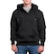 Game Workwear The Hooded Heavyweight Jobshirt, Black, Size Medium 8525 - alternate 3