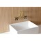 Kingston Brass Double-Handle Wall Mount Bathroom Faucet, Brushed Brass KS1227PKX - alternate 3