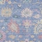 Homeroots 5' X 8' Blue Pink And Ivory Floral Washable Indoor Outdoor Area Rug 605308 - alternate 6