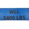 Mytee Products 20 Pack 4in x 30ft Winch Strap with Flat Hook - Blue, WLL 5400  Flatbed Tie Down Strap, 20PK WS430Bx20 - alternate 5