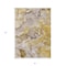 Homeroots 3' X 5' Taupe Abstract Washable Non Skid Indoor Outdoor Area Rug 559198 - alternate 4