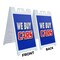 Signmission We Buy Cars, A-Frame & 2 Decals Installed, Heavy-Duty Plastic Frame SBHD-D-2436-We Buy Cars - alternate 2