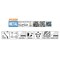 Cmt JIG SAW BLADES METAL/FINE STRAIGHT (HSS) 4inx 10-21TPI (5-PCS.) JT123X-5 - alternate 3