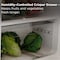 Tcl 10.1 Cu. Ft. Double-Door Refrigerator with Freezer, Silver TRT10T4AL - alternate 3