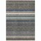 Homeroots 9' X 12' Taupe Beige And Pewter Striped Washable Indoor Outdoor Area Rug 614849 - alternate 6