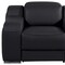 Homeroots 41" Black Italian Leather Wall Hugger Recliner With USB 634537 - alternate 3