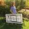 Lifetime 4 Ft. x 24'' White Granite Light Commercial Folding Table 2940 - alternate 2