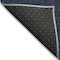 Homeroots 9' X 12' Navy Blue And Charcoal Abstract Washable Indoor Outdoor Area Rug 588958 - alternate 3