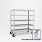 Pucel Five Shelf Extra Heavy Duty Stock Cart, 30 in W x 68 in H x 60 in D, Gray H-3060-S - alternate 1