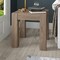 Homeroots 22" Gray Wood Square End Table 544224 - alternate 4
