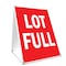 Signmission Lot Full, 36 Inch x 24 Inch A-frame Yard Sign, Plastic Sign SBC-2436-Lot Full - alternate 1