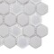 Apollo Tile Cotton White 11.8 in x 12 in Recycled Glass Matte Floor and Wall Mosaic Tile 4.92 sqft/case, 5PK APLVRE8801A - alternate 3