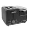 West Bend 2-Slice Toaster with Egg Cooker and Meat Warmer, in Black 78500 - alternate 1