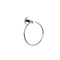 Paradise Bathworks Azure, Towel Ring, Polished Chrome 67026 - alternate 1