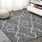 Jonathan Y Carwa Tribal Diamond Trellis Black/Ivory 5 ft. x 8 ft. Indoor/Outdoor Area Rug SMB128E-5 - alternate 2