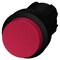Siemens Pushbutton, 22 mm, round, plastic, red, pushbutton, raised 3SU1000-0BB20-0AA0-ZY19 - alternate 2