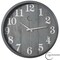 Clockswise 18in Battery Operated Modern Indoor & Outdoor Waterproof Wall Clock Large Decorative Timepiece, Gray QI004853 - alternate 1