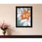 Homeroots Tiger Lily in Orange 2 Black Framed Print Wall Art 405526 - alternate 3