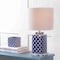 Jonathan Y Clarke 23" Chinoiserie LED Table Lamp, Blue/White JYL3011A - alternate 2