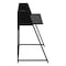 Homeroots 47" Black Wood and Metal Sled Computer Desk 489850 - alternate 3
