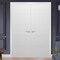 Sartodoors Slab Barn Door Panel, Planum 0770 Painted White Matte, Sturdy Finished Flush Modern Doors, Pocket C PLANUM0770S-WS-32 - alternate 2