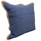 Homeroots Set of Two Navy Blue Cotton Throw Pillow, 2PK 554563 - alternate 3