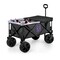 Picnic Time Family Of Brands NCAA Northwestern Wildcats Adventure Wagon Elite All-Terrain Folding Beach Wagon 741-85-679-434-0 - alternate 1