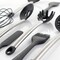 Megachef Gray Silicone and Stainless Steel Cooking Utensils, Set of 14 MGSP-270 - alternate 5