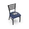 Holland Bar Stool Co BlackLogo Chair, VinylSeat L00418NshPre - alternate 1