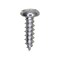 Auveco #8 x 5/8in Slotted Pan Head Ab Tapping Screw - Zinc, 100PK 1092 - alternate 1