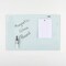 M&T Displays Frameless Tempered Glass Dry Erase Board Magnetic Board - White - 15.73x23.63 inch T00MGB0346X2000 - alternate 1