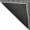 Homeroots 5' X 8' Gray And Silver Striped Washable Indoor Outdoor Area Rug 615050 - alternate 4