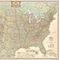 National Geographic United States Executive Map, Enlarged and Laminated, 69.25'' x 48'' RE00620117 - alternate 2