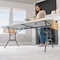 Lifetime 6 'x30'' Wht Granite Light Commercial Grade Folding Table 2924 - alternate 2